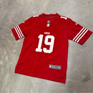 Nike Red NFL On-Field Replica Football Jersey